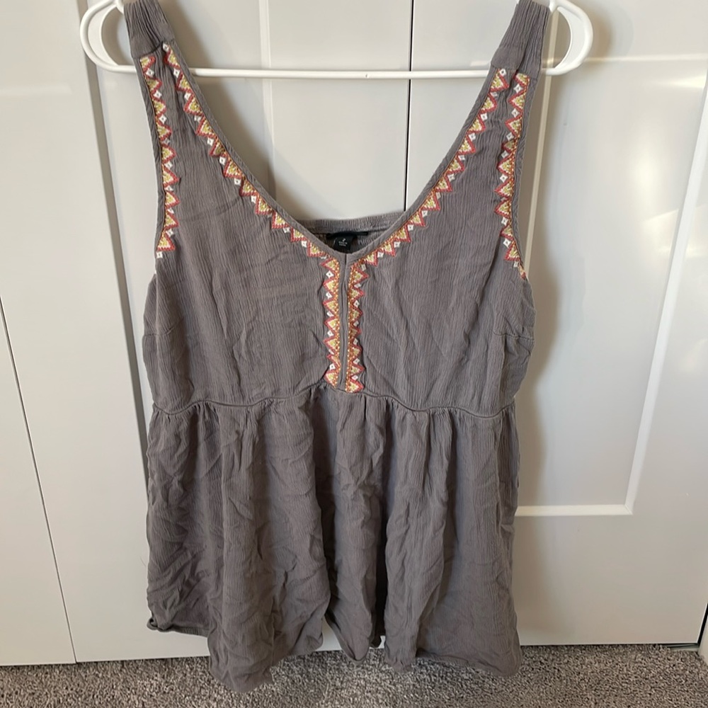 Torrid babydoll tank top
